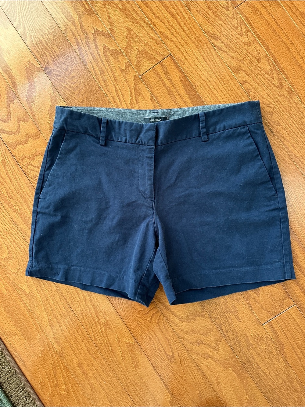 Nautica Women's Dark Navy Casual Shorts